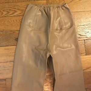 Wilfred camel colored leggings. Never worn. NWOT.